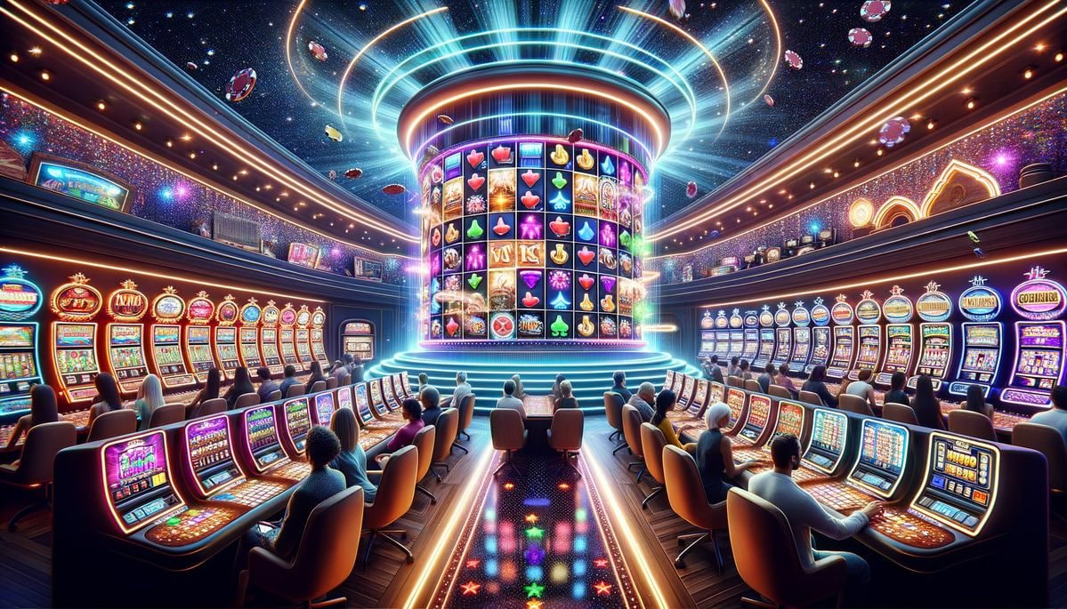 panda slot Slots ဂိမ်းများ၏ Reel Symbols နှင့် Bonus Feature အလုပ်လုပ်နေသောမြင်ကွင်း